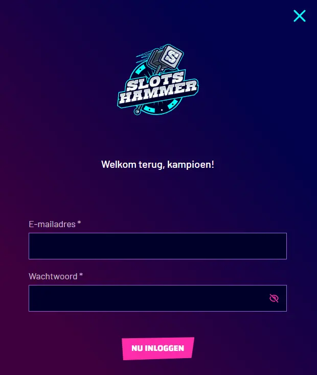 SlotsHammer Casino login