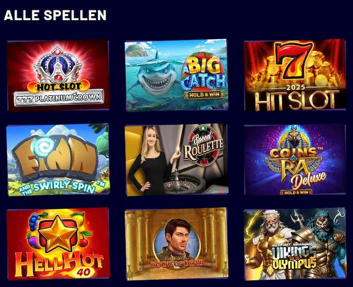 SlotsHammer Casino spil