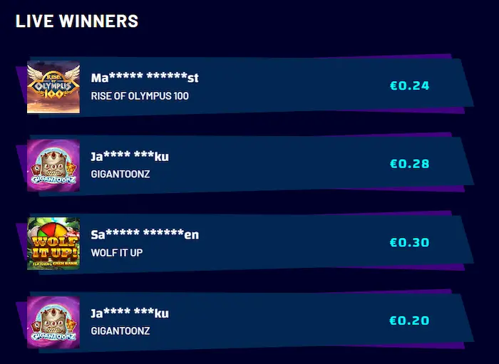 SlotsHammer Games win